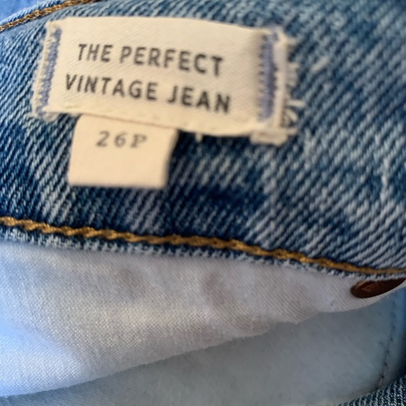 Madewell The Petite Perfect Vintage Jean in Ainsworth Wash Sz 26P AF715 - Picture 7 of 9